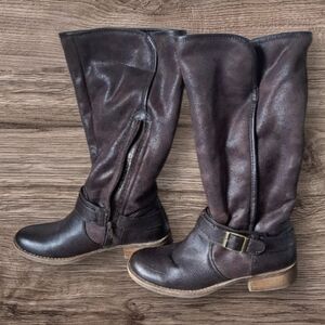 Bass Brown Mid-Calf Boots
